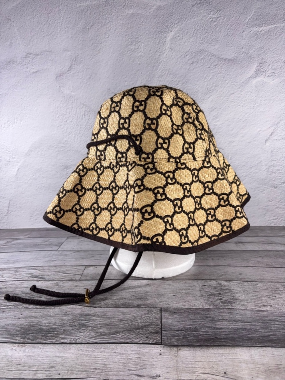 Wide Brim Straw Sun Hat Coastal Vacation Beach Resort Summer Hat - Picture 8 of 11
